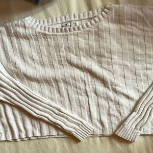 Hollister White Crop Top